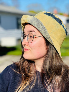 Distressed Denim Bucket Hat